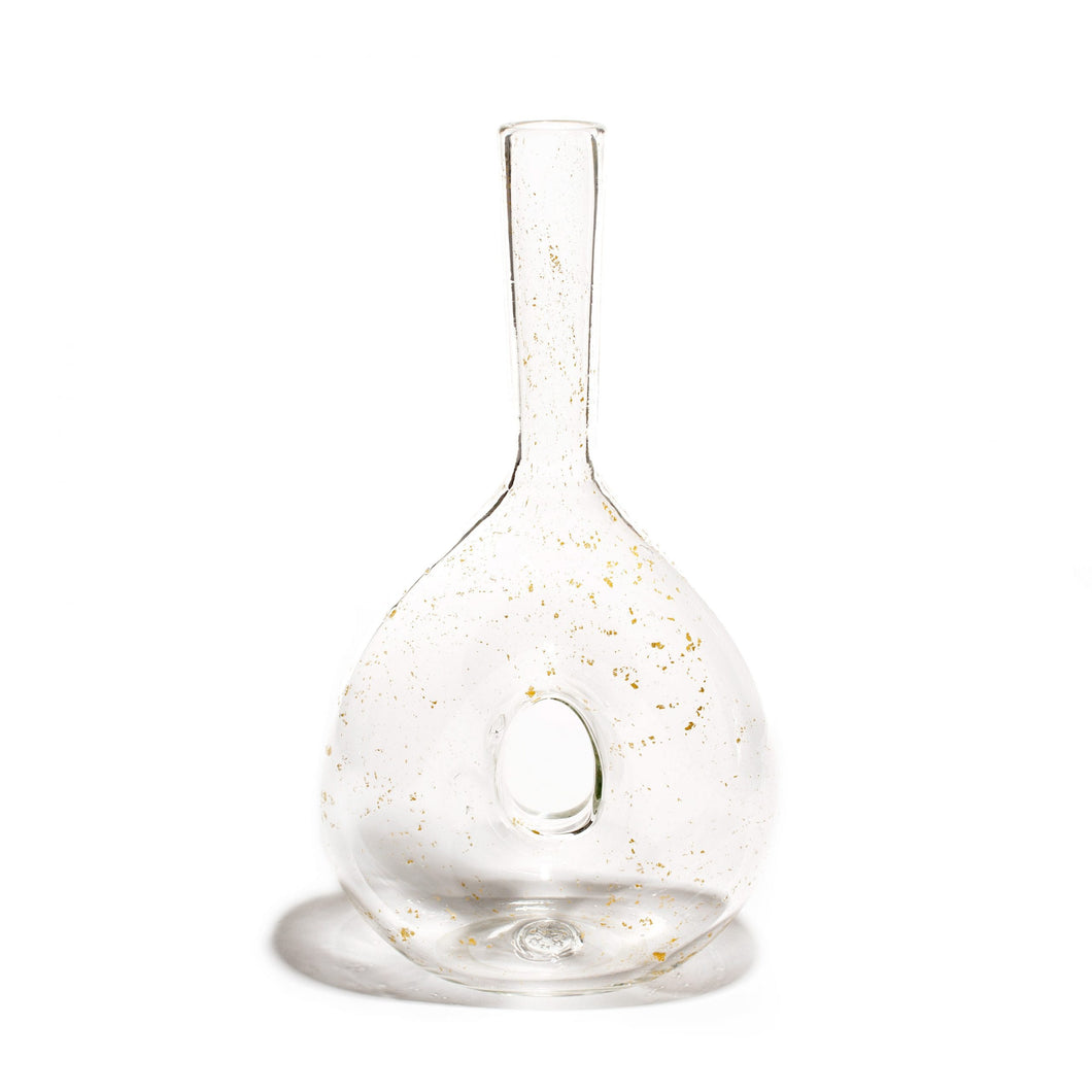 Timeless Decanter Gold Flake