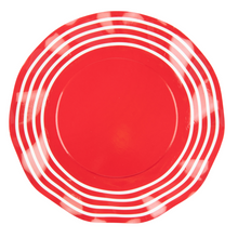 Load image into Gallery viewer, Wavy Dinnerware - Red