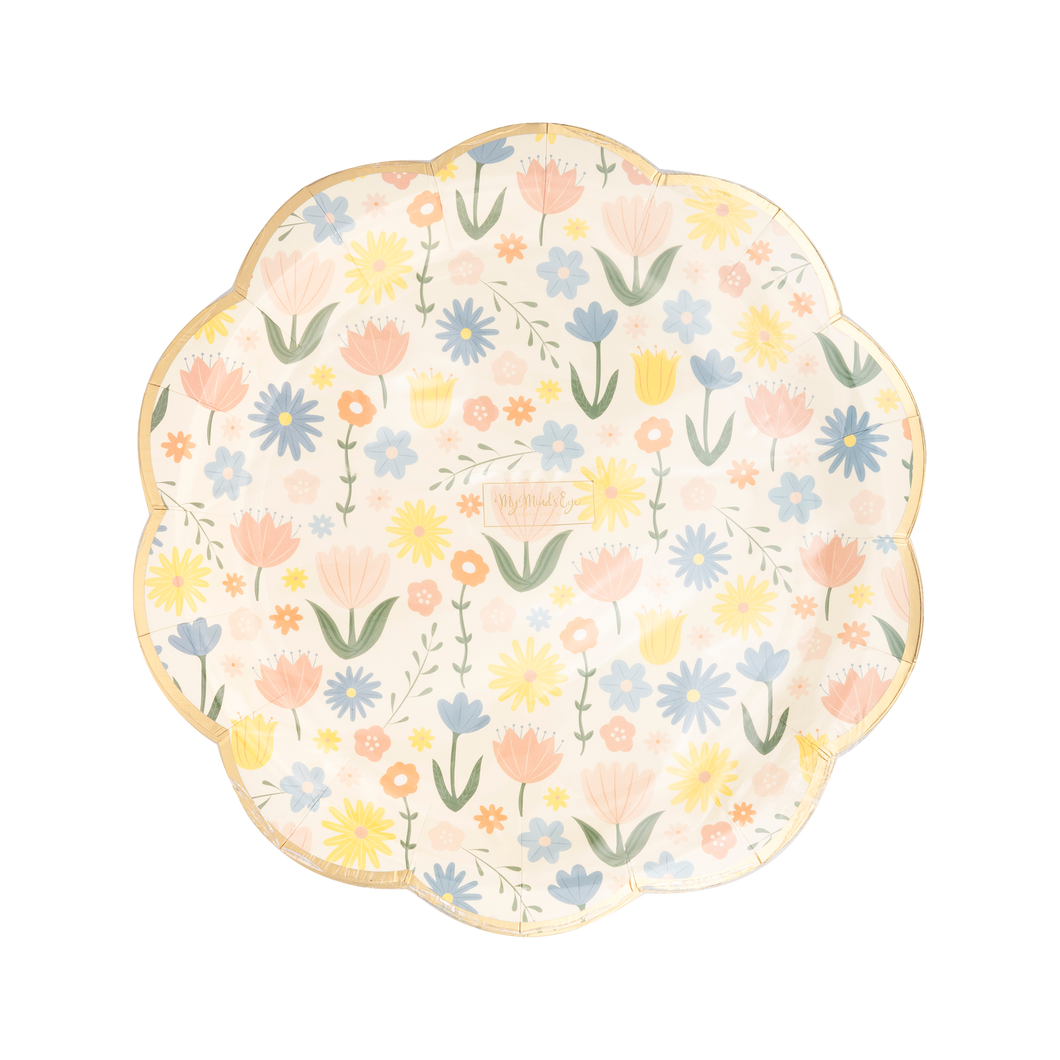 Floral Plates