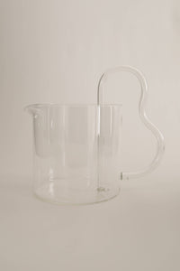 Bean Pitcher, Clear/Clear