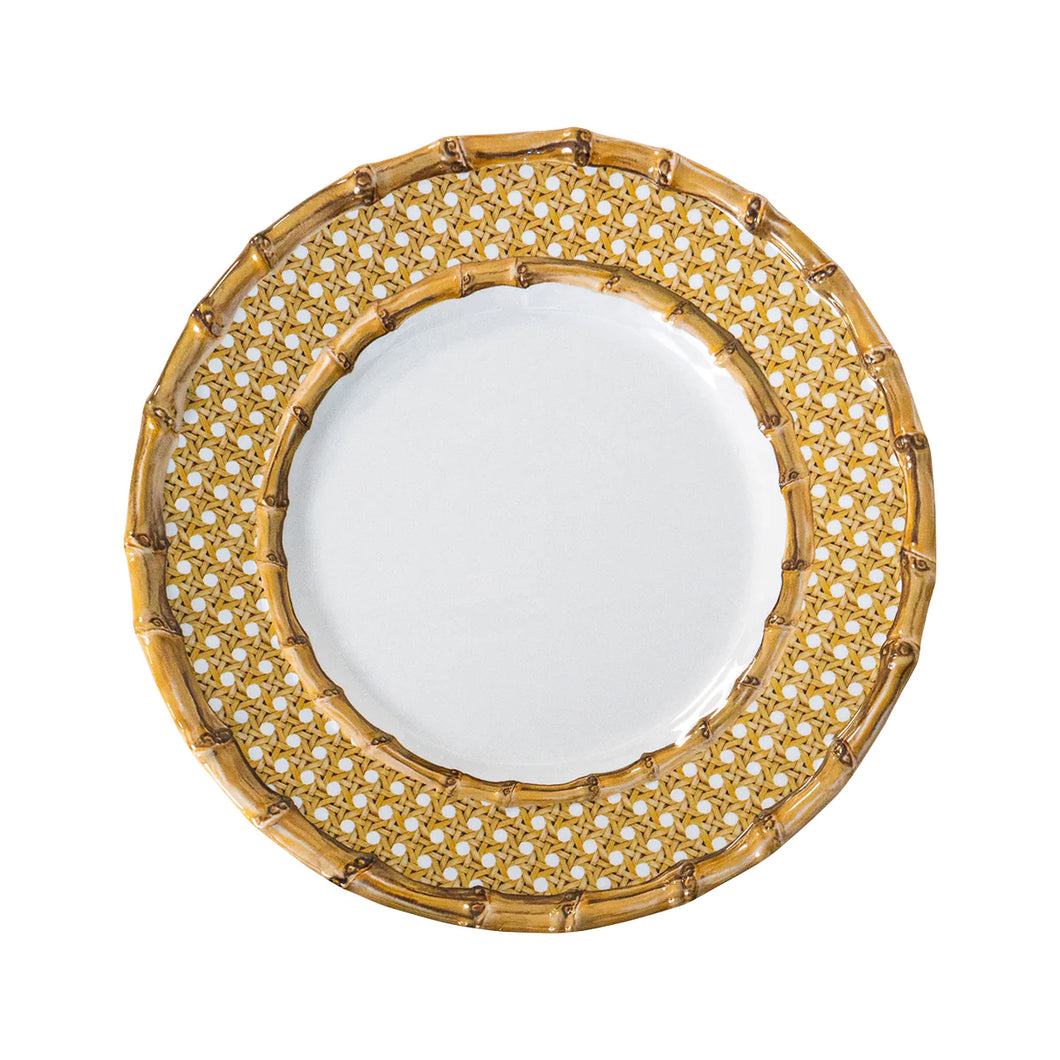 Bamboo Caning Melamine Dinnerware