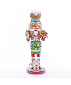 Gingerbread Wooden Nutcracker - 16"