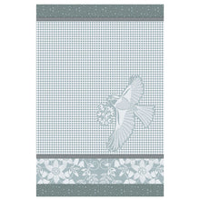 Load image into Gallery viewer, HAND TOWEL POESIE D&#39;HIVER BLUE
