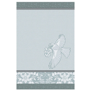 HAND TOWEL POESIE D'HIVER BLUE