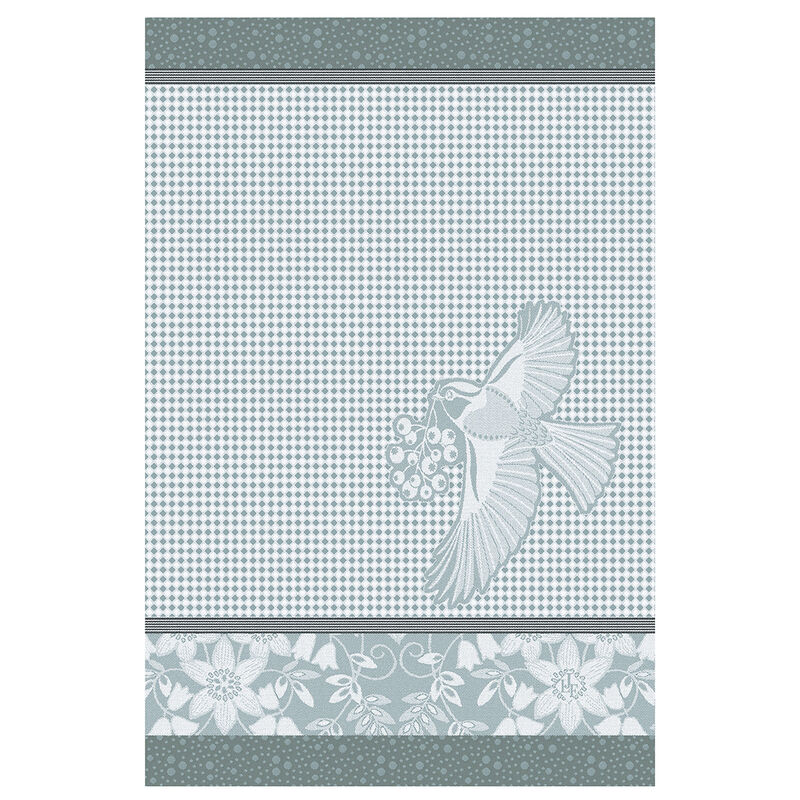 HAND TOWEL POESIE D'HIVER BLUE