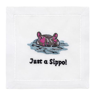 Just a Sippo Cocktail Napkins - Set of 4