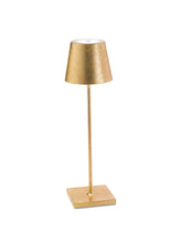 Load image into Gallery viewer, Rechargeable Table Lamp - Gold Leaf