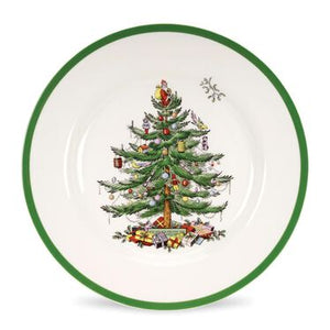 Christmas Tree Dinner Plates, Set of 4