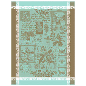 TEA TOWEL HERBIER BLUE