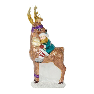 Country Estate Reindeer Games Vixen Ornament